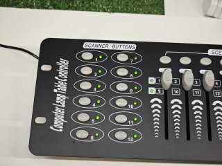 Controlador DMX512 192 Canales