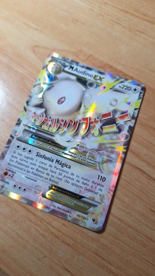 Carta Pokémon Mega Audino EX 85/124