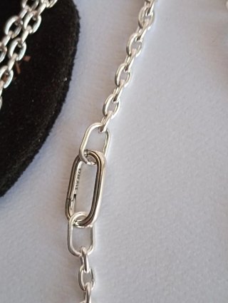 Collar Pandora 5 eslabones plata