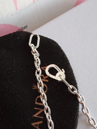 Collar Pandora 5 eslabones plata