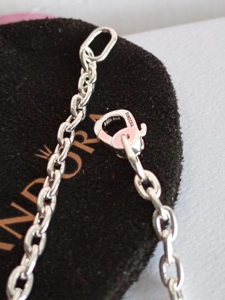 Collar Pandora 5 eslabones plata