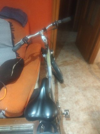 Bicicleta Paseo Aluminio le falta arreglo pedales