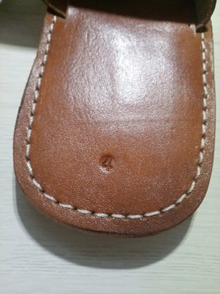 Sandalia talla 43/44 de cuero