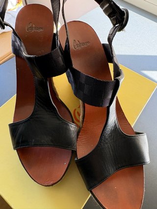 Sandalias Castañer Negras