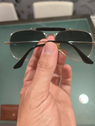 Gafas de sol Ray-Ban Aviator doradas/grises