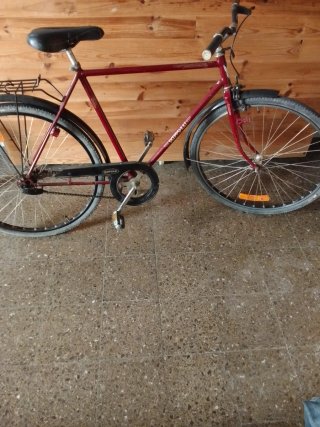 Bicicleta Paseo Alemana Roja