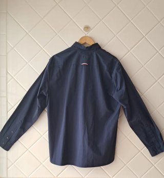 Camisa Tommy Hilfiger Manga Larga Azul Talla XL