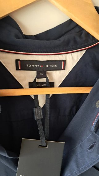 Camisa Tommy Hilfiger Manga Larga Azul Talla XL