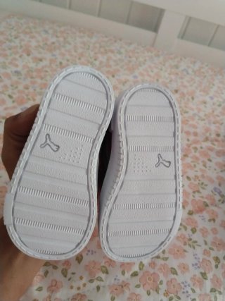 Deportivas Puma niña rosa glitter