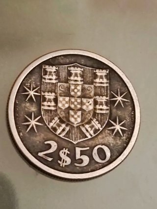 2.50 Escudos Portugal 1964