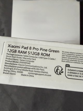 Xiaomi Pad 8 Pro 12/512GB + Teclado Focus