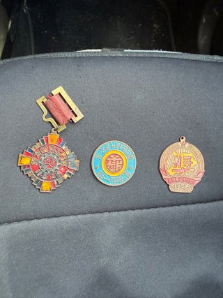 3 Medallas Militares Chinas