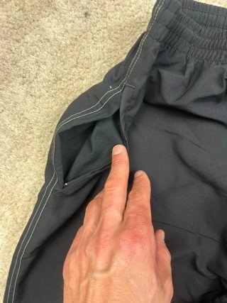 Pantalón Reebok Parachute Gris Blanco XL