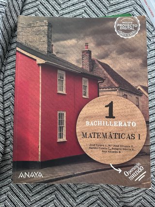 Matemáticas I 1 Bachillerato
