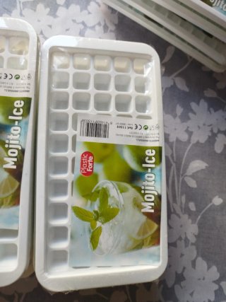 10 Cubiteras Mojito Ice Plastic Forte