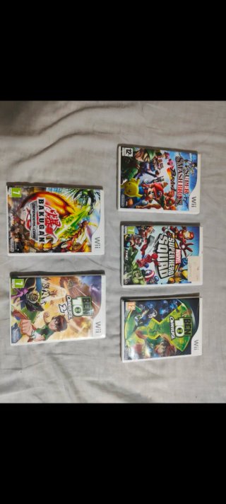 Lote 5 Juegos Nintendo Wii