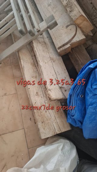 Vigas madera 3.25-3.65m tratadas