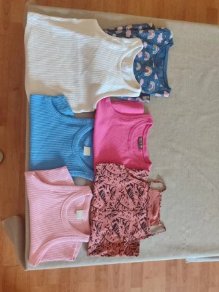 Lote 4 tops niña 11/12 años