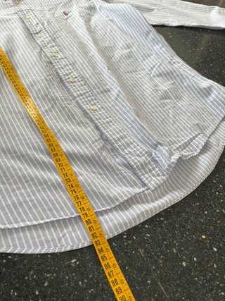 Camisa Polo Ralph Lauren Rayas Azul/Blanco