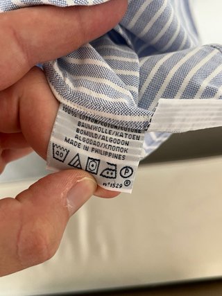 Camisa Polo Ralph Lauren Rayas Azul/Blanco