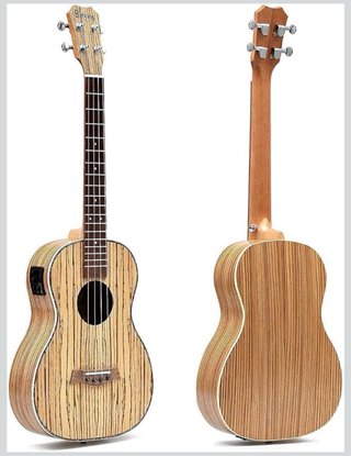 Ukelele Barítono Electroacústico Baking + Kit