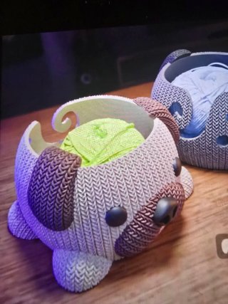Cuencos decorativos crochet/punto 3D