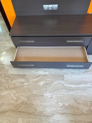 Mueble de salón modular. Televisión.