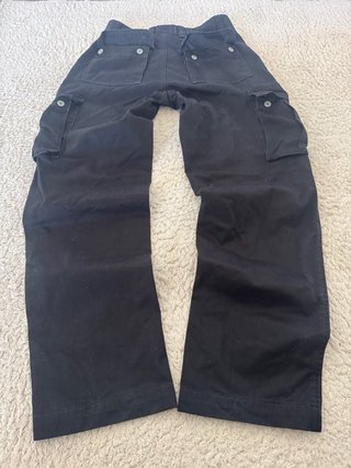Pantalón Cargo Vintage Dockers Negro 31W/32L Y2K