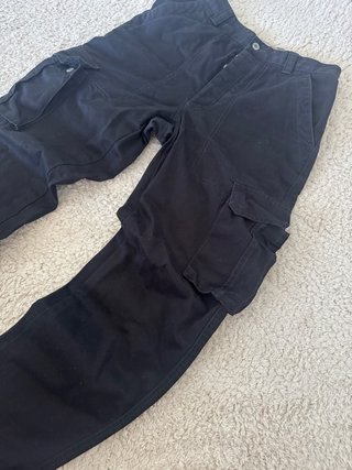 Pantalón Cargo Vintage Dockers Negro 31W/32L Y2K