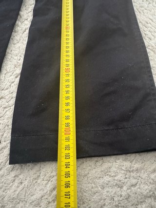 Pantalón Cargo Vintage Dockers Negro 31W/32L Y2K