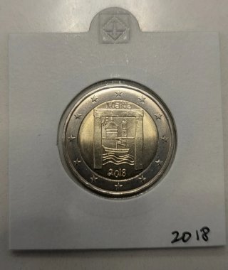 Moneda 2 Euros Malta 2018