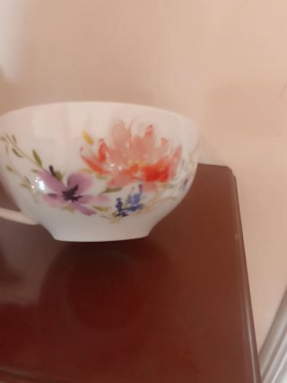 Teiera con tazza 'Morena' in porcellana
