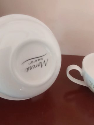 Teiera con tazza 'Morena' in porcellana