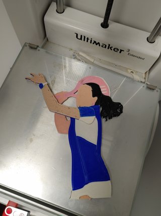 Stampante 3D Ultimaker 3 Extended + 4 estrusori
