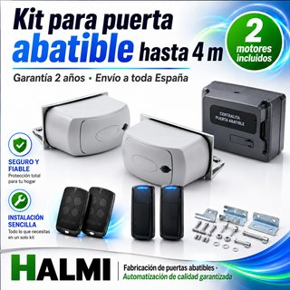 Kit motor puerta abatible SWA 320 hasta 4 m