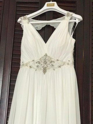 Vestido de Novia Aire Barcelona Blanco