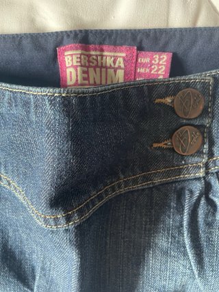 Falda vaquera Bershka