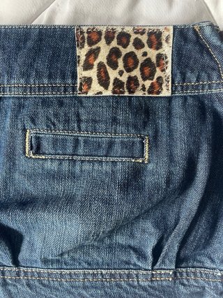 Falda vaquera Bershka