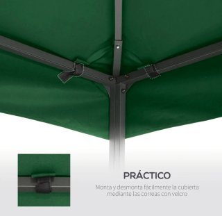 Techo Repuesto Cenador 3x3 Verde