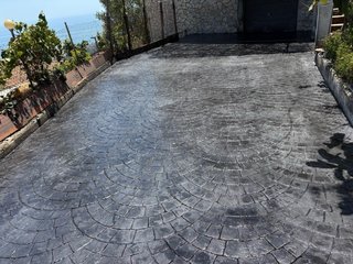 Suelo de hormigón impreso