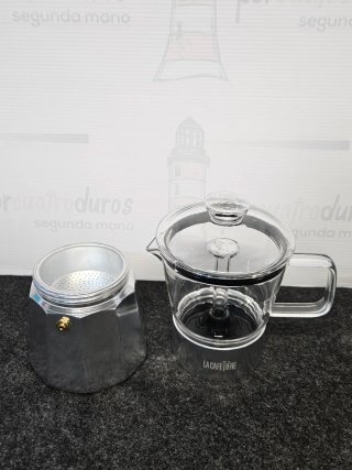 Cafetera italiana de vidrio  La Cafetiere - Nueva