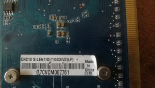 3 Tarjetas Gráficas N210  asus y  msi