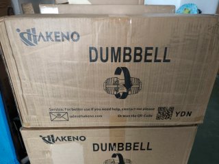 Juego Mancuernas Ajustables 24kg Hakeno