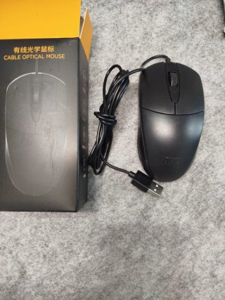 Ratón Óptico USB AOC Negro