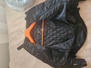 Chaqueta Moto Bela Negra y Roja. Talla S
