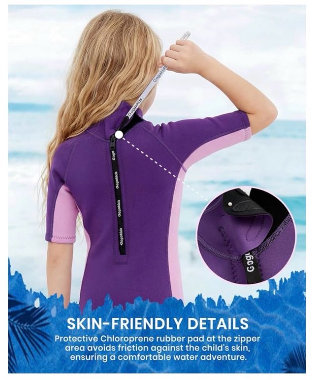 Traje de neopreno Gogokids 2.5mm Talla M - miniatura 3