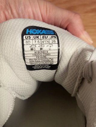 ¡¡ A ESTRENAR!! Talla 41 1/3 Hoka Bondi 9