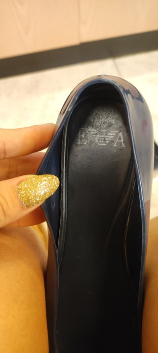 Emporio Armani Scarpe Blu Notte Donna