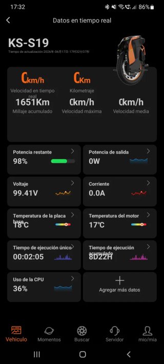 Monociclo Eléctrico Kingsong S19