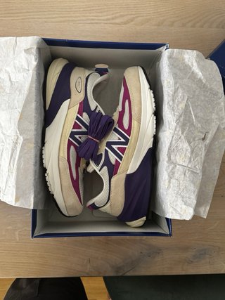 New Balance 990 Beige/Morado
